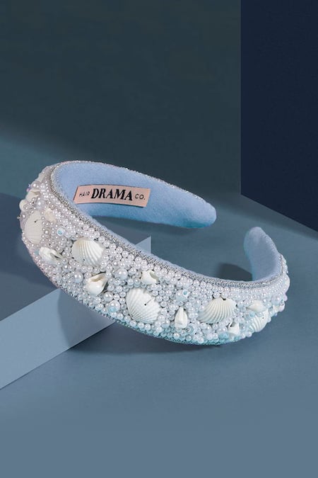 Hair Drama CO Shell & Pearl Flat Band 