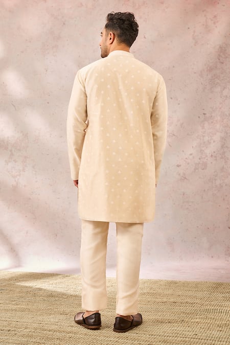 Masaba Printed Chanderi Kurta Set 