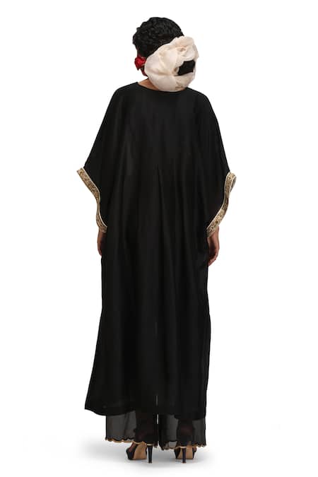 Mimamsaa Subha Black Kaftan & Pant Set 