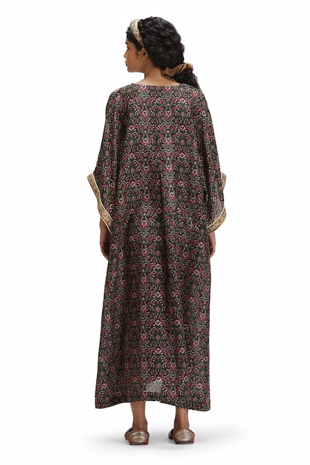 Mimamsaa Vaidehi Floral Print Kaftan 