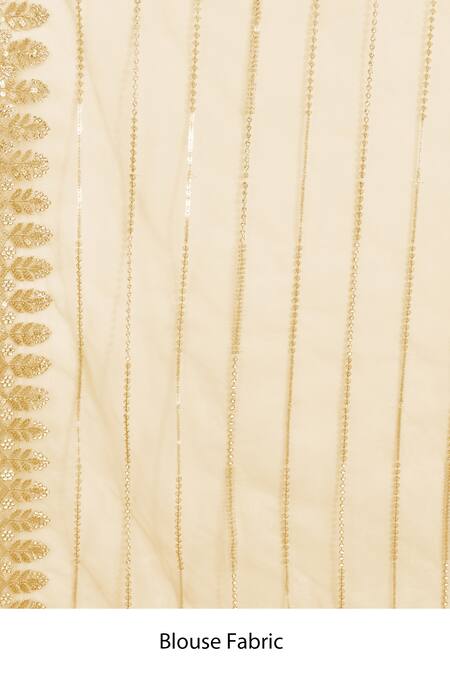 Samyukta Singhania Yellow Net Sequins Round Neck Work Saree Set Online at Aza Fashions Samyukta Singhania_Yellow Net Sequins Round Neck Work Saree Set_Online_at_Aza_Fashions