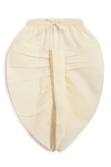 Buy Tiber Taber Beige Cotton Embroidery Shiva Kids Kurta Set Buy_Tiber Taber_Beige Cotton Embroidery Shiva Kids Kurta Set