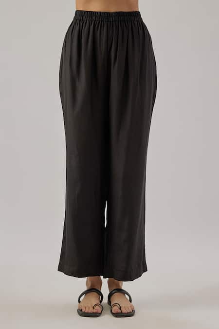 Buy Cupid Cotton Black Silk, Cotton Embroidery Round Neck Kaftan Set Online at Aza Fashions Buy_Cupid Cotton_Black Silk, Cotton Embroidery Round Neck Kaftan Set _Online_at_Aza_Fashions