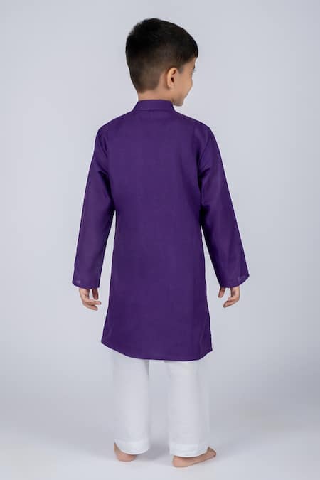 Vivedkids Multi Bandhani Kurta Set 