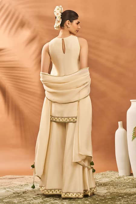 Masaba Ivory Wildscape Printed Kurta Set 