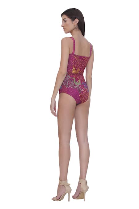Limerick By Abirr N' Nanki Fitted Designer Monokini 