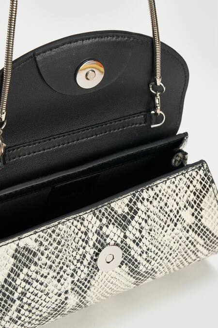 Shop Perona Multi Color Darcy Mini Reptile Clutch Online at Aza Fashions Shop_Perona_Multi Color Darcy Mini Reptile Clutch _Online_at_Aza_Fashions