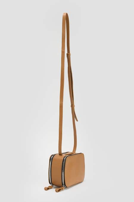 Shop Perona Brown Tan Designer Handbag at Aza Fashions Shop_Perona_Brown Tan Designer Handbag _at_Aza_Fashions