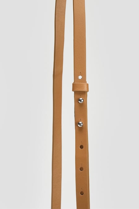 Shop Perona Brown Tan Designer Handbag Online at Aza Fashions Shop_Perona_Brown Tan Designer Handbag _Online_at_Aza_Fashions