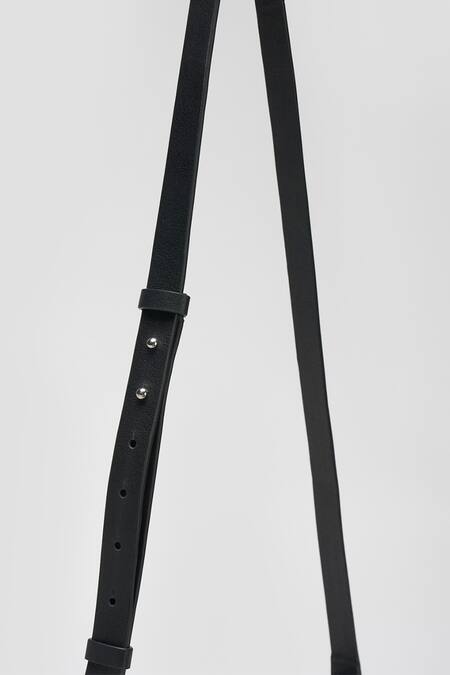 Buy Perona Black Vintage Lamb Leather Handbag Online at Aza Fashions Buy_Perona_Black Vintage Lamb Leather Handbag _Online_at_Aza_Fashions