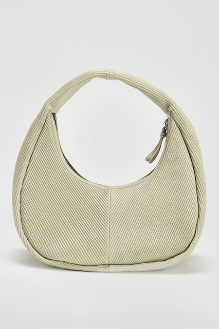 Shop Perona Off White Designer Handbag at Aza Fashions Shop_Perona_Off White Designer Handbag _at_Aza_Fashions