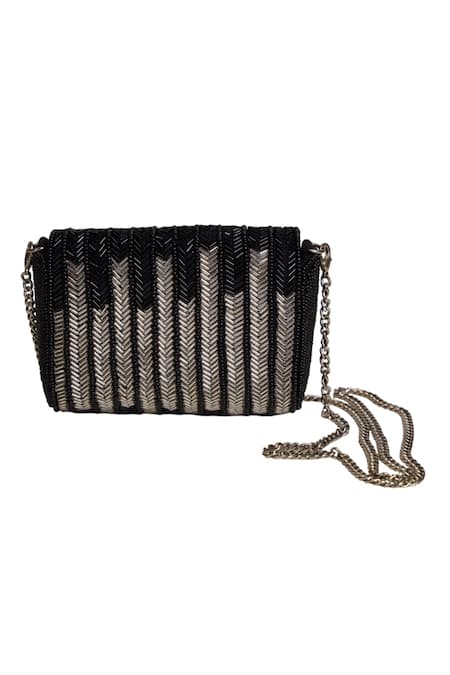 Ginn And Tonik Midnight Glitter Mini Sling Bag 