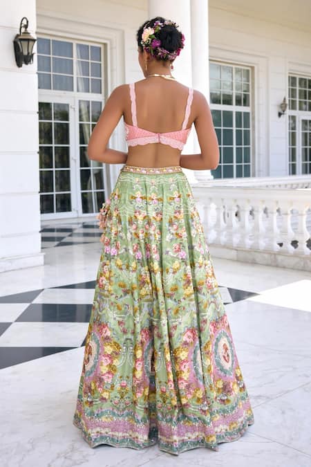 Kalista Sofia Fusion Lehenga Set 