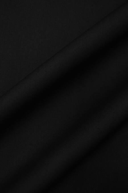 Hespoke_Black Cotton Conversational Printed Casual Shirt _at_Aza_Fashions