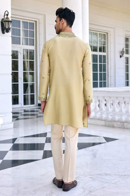 Kalista Farmaan Embroidered Kurta Set 