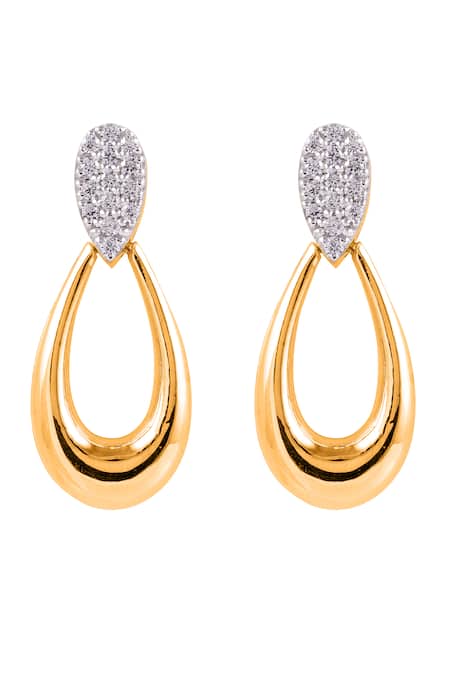 Prata Zorina Medium Dome Earrings 