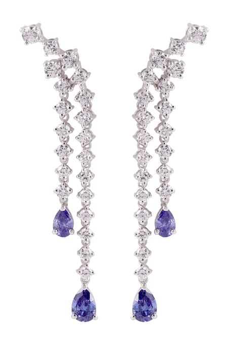 Prata Aeris Drop Earrings 