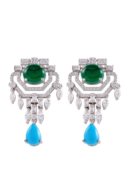 Prata Mirador Deco Earrings 