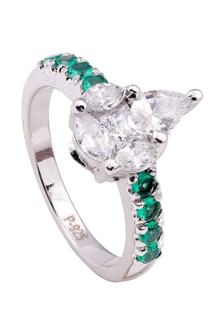 Prata Nina Gem Ring  