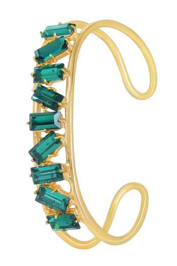 Shop_Bblingg_Gold Plated Crystals Bracelet _Online_at_Aza_Fashions