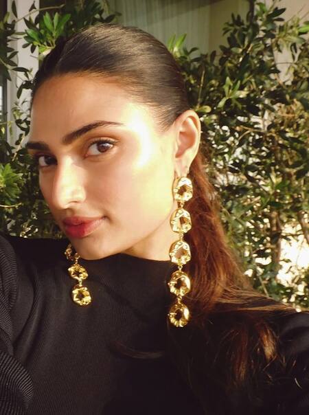 Buy Bblingg Gold Plated Textured Layered Earrings Online at Aza Fashions Buy_Bblingg_Gold Plated Textured Layered Earrings _Online_at_Aza_Fashions