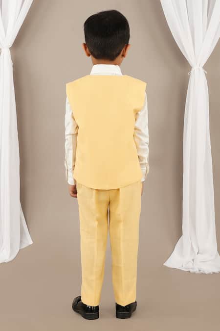 Little Brats Boys Applique Embroidered Suit Set 