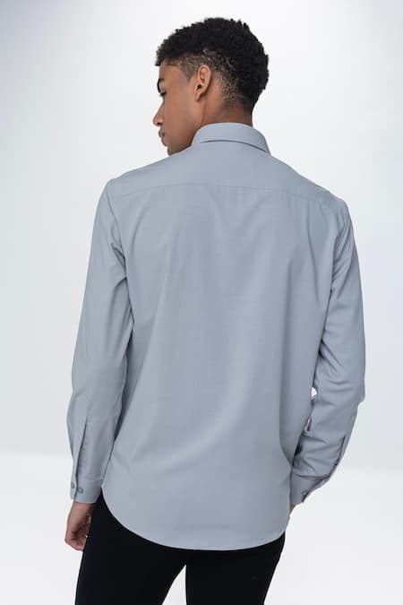 Amit Arora Light Grey Full Sleeved Shirt 