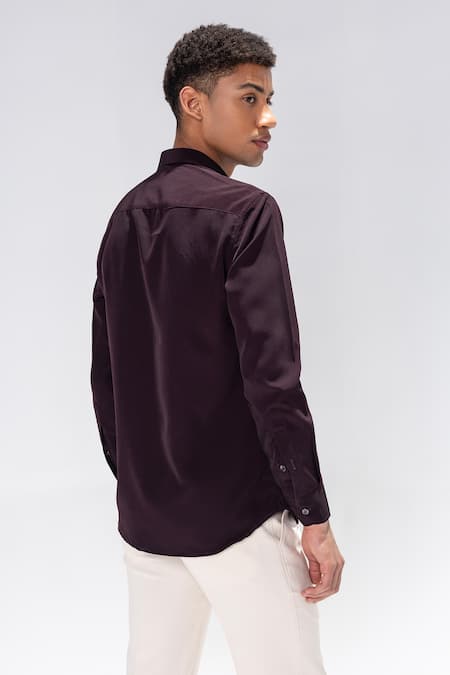 Amit Arora Hand-Embroidered Lion Motif Shirt 