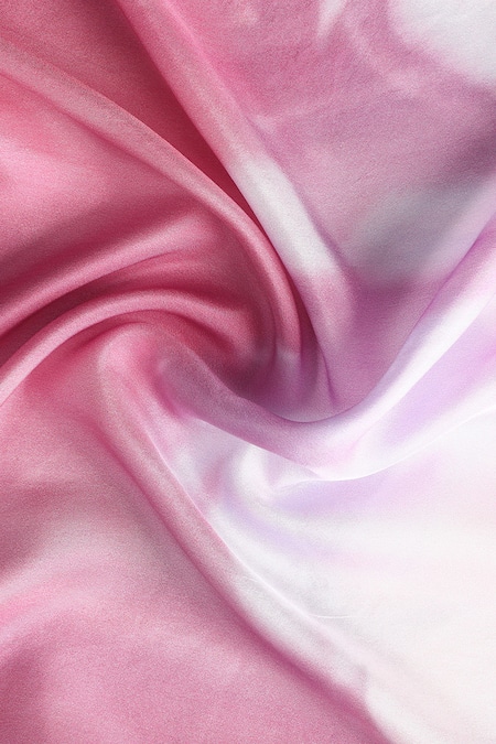 Shingora_Green Printed Silk Stole_at_Aza_Fashions