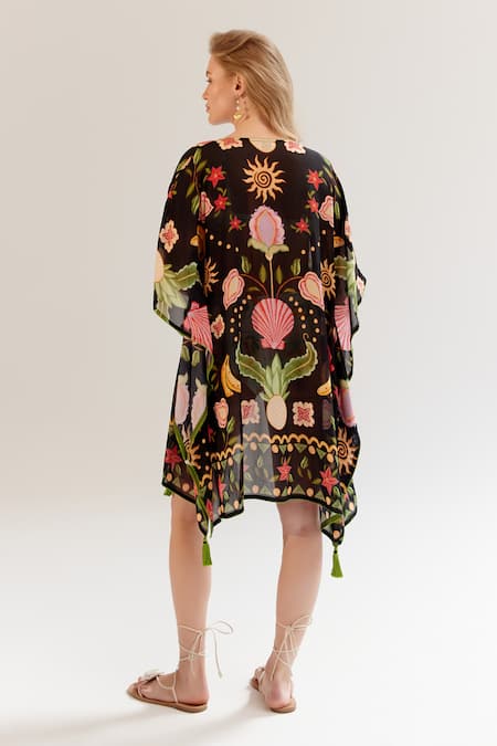 NOIB June Seashell Print Cover Up 