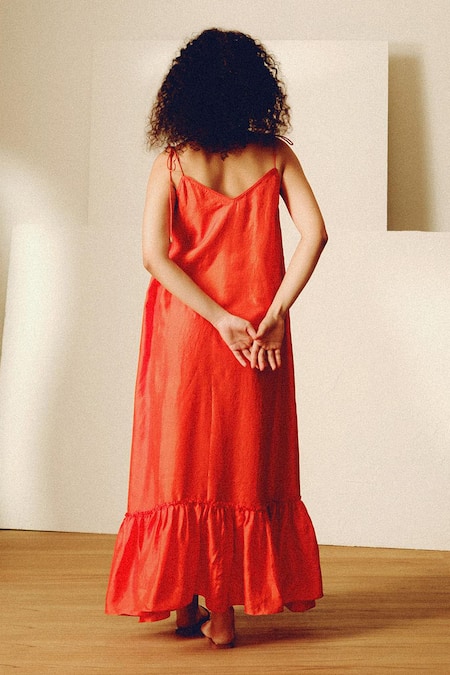 Kavya Singh Kundu Samoa V Neck Dress 