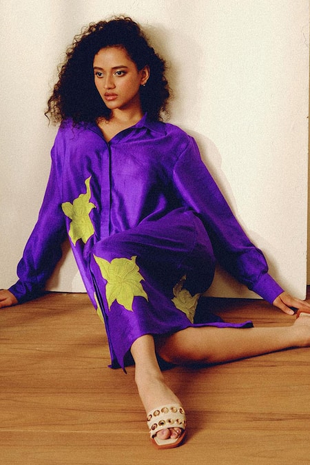 Kavya Singh Kundu Dashi Floral Embroidered Dress 