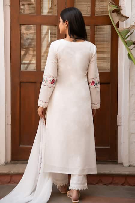 Seher Jaipur Yasmin Muslin Silk Kurta Set 