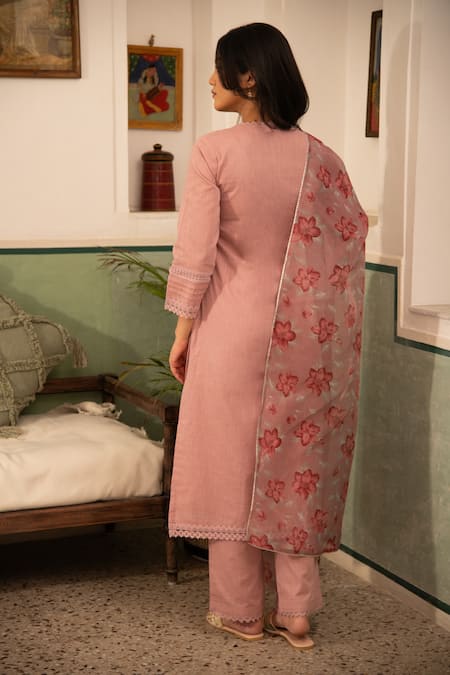 Seher Jaipur Fiha Kurta Set 