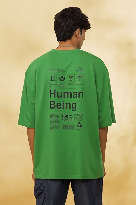 Theorem Human Being Printed T-Shirt 