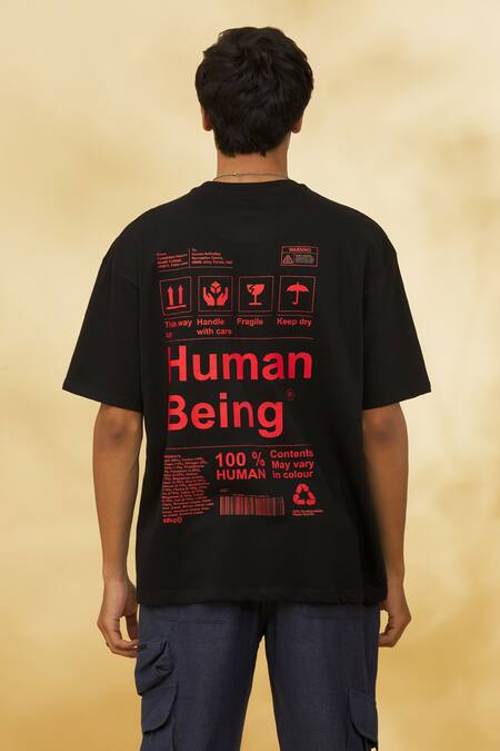 Theorem Human Being Printed T-Shirt 
