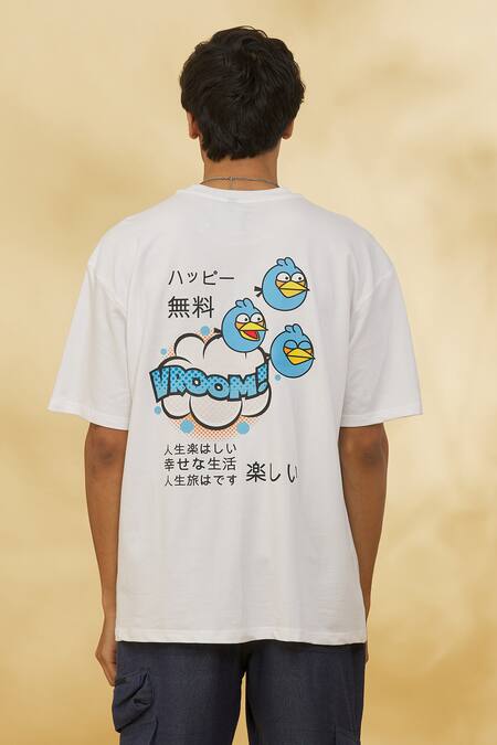 Theorem Vroom Birds Designer T-Shirt 