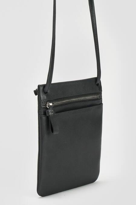Buy Perona Black Bovine Leather Handbag Buy_Perona_Black Bovine Leather Handbag