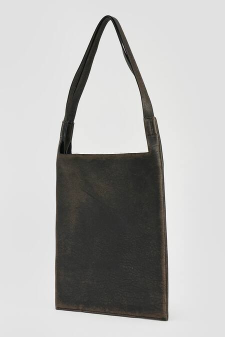 Buy Perona Black Distress Designer Handbag Online at Aza Fashions Buy_Perona_Black Distress Designer Handbag _Online_at_Aza_Fashions