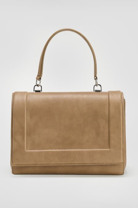 Shop Perona Tan Emilia Natural Handbag at Aza Fashions Shop_Perona_Tan Emilia Natural Handbag _at_Aza_Fashions
