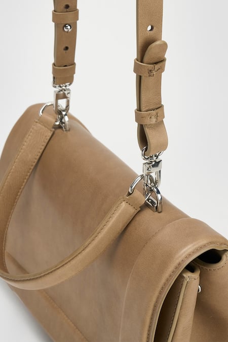 Shop Perona Tan Emilia Natural Handbag Shop_Perona_Tan Emilia Natural Handbag