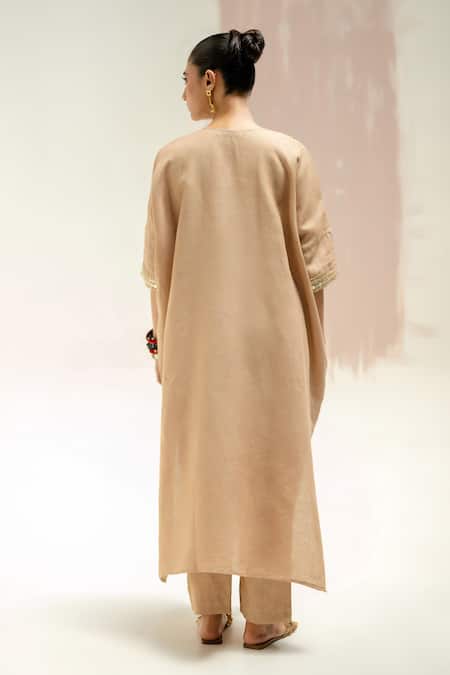 Prahnaaya Longline Kaftan Kurta Set 