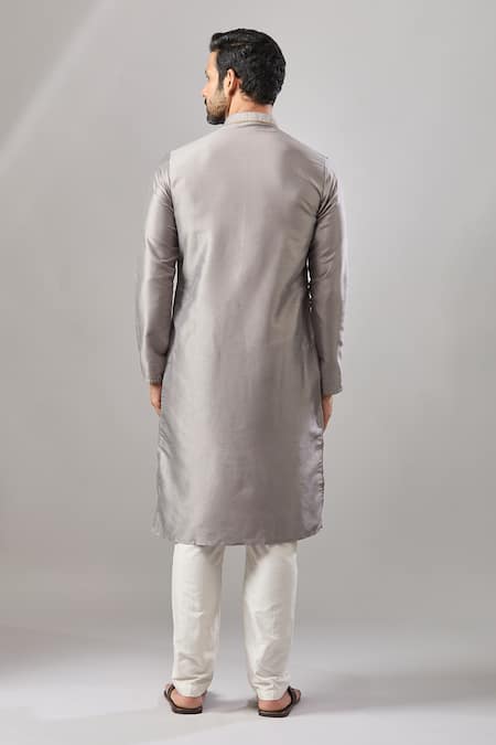 Arihant Rai Sinha Embellished Placket Kurta Set 