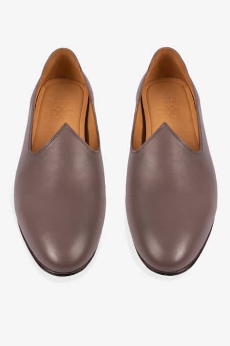 Whitemuds Sirohi Steel Grey Designer Shoes 