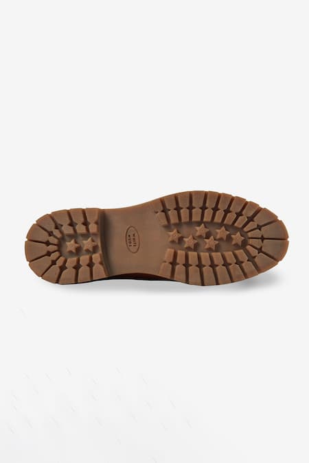 Buy_Whitemuds_Brown Kohat Ivory Tan Peshawari Sandals _Online_at_Aza_Fashions