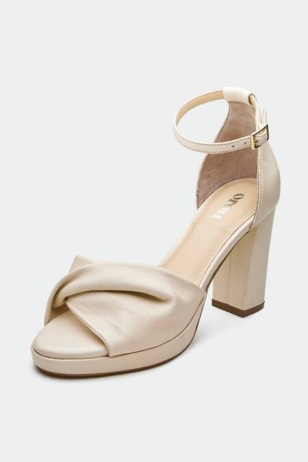 Shop_Oroh_Beige Ankle Strap Heels _Online_at_Aza_Fashions