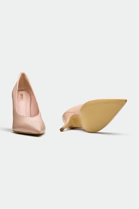 Shop Oroh Pink Light Harlow Heels at Aza Fashions Shop_Oroh_Pink Light Harlow Heels _at_Aza_Fashions