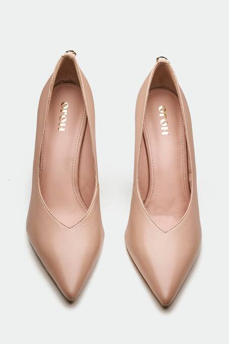 Oroh Pink Light Harlow Heels at Aza Fashions Oroh_Pink Light Harlow Heels _at_Aza_Fashions