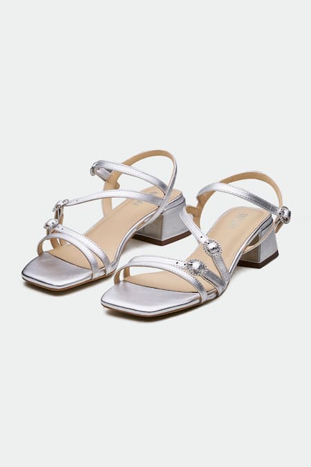 Oroh Silver Designer Aberdeen Heels