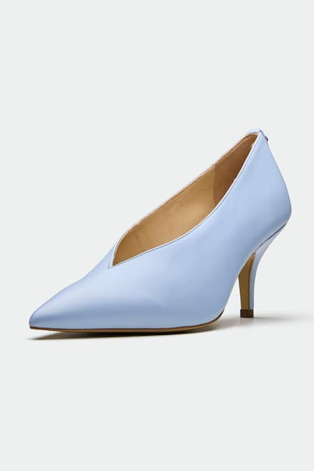 Shop_Oroh_Blue Designer Rotherham Heels _Online_at_Aza_Fashions